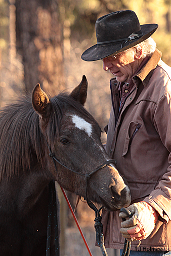 Asher and Vern on the teeter-totter.
