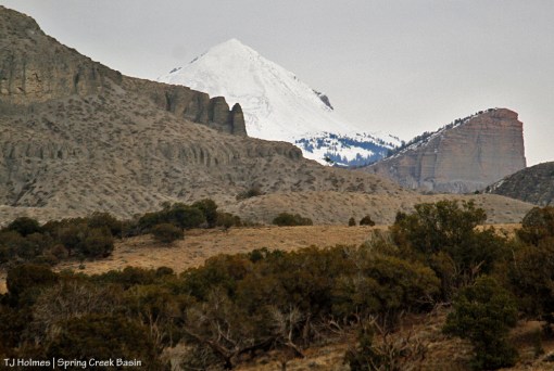 Lone Cone from Spring Creek Basin.
