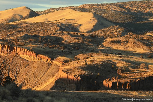 Above Spring Creek canyon
